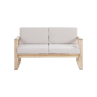 Conjunto para Jardim Madeira Solaris 4 peças Bege Naterial