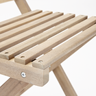 Conjunto para Jardim Madeira Solis 3 peças Bege Naterial