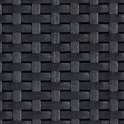 Conjunto para Jardim Plástico 3 peças Corfu Balcony Preto