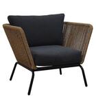 Conjunto para Jardim Rattan 4 Café