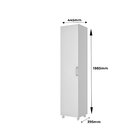 Conjunto Para Lavanderia 2 Peças 4 Portas Branco