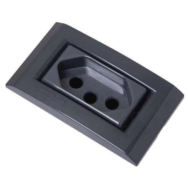 Conjunto Para Movel 1 Tomada 2p T 20 A Tramontina Liz Grafite