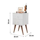 Conjunto Para Quarto Cabeceira Queen 1,60 Julia Bege Com 2 Me