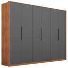 Conjunto Para Quarto Casal 3 Peças Atrice Cj1 Amendola Grafit