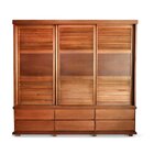 Conjunto Para Quarto Casal Com Cama King E Guarda-roupa 3 Por