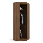 Conjunto Para Quarto Com Guarda Roupa Modular Gênova Plus Ipê