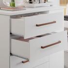 Conjunto Para Quarto Com Guarda-roupa Nt5020 E Cômoda Nt5185