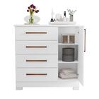 Conjunto Para Quarto Com Guarda-roupa Nt5020 E Cômoda Nt5185