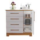 Conjunto Para Quarto Com Guarda-roupa Nt5020 E Cômoda Nt5185