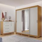 Conjunto Para Quarto Com Guarda-roupa Nt5020 E Cômoda Nt5185