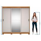 Conjunto Para Quarto Com Guarda-roupa Nt5020 E Cômoda Nt5185