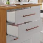 Conjunto Para Quarto Com Guarda-roupa Nt5020 E Cômoda Nt5185