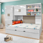 Conjunto Para Quarto Completo Reims Branco