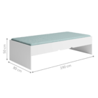 Conjunto Para Quarto Completo Reims Branco