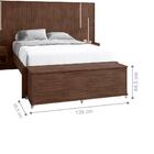 Conjunto Para Quarto De Casal Completo Corsa Jacaranda