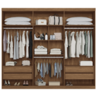 Conjunto Para Quarto De Casal Completo Tamila Jatobá Areia