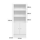 Conjunto Para Quarto Mesa E Armário Gamer Branco