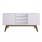 Conjunto Para Sala De Estar 2 Rack Para Tv Até 65 Polegadas C