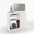 Conjunto Para Sala De Estar Aparador Cachepô E Bar