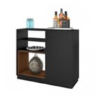 Conjunto Para Sala De Estar Aparador Cachepô E Bar