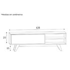 Conjunto Para Sala De Estar Aparador E Rack Estilare