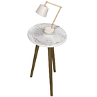 Conjunto Para Sala De Estar Com Mesa De Centro E Mesas Latera