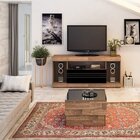 Conjunto Para Sala De Estar Com Rack, Mesa De Centro Sport Ar