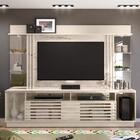 Conjunto Para Sala De Estar Completo Michael Calacata Off-whi