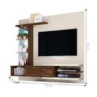 Conjunto Para Sala De Estar Completo Zimmer Off-white Savana