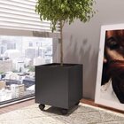 Conjunto Para Sala De Estar Painel Cachepô E Bar  Madeirado/p