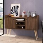 Conjunto Para Sala De Estar Rack Para Tv Até 48 Polegadas E B