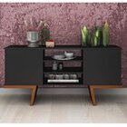 Conjunto Para Sala De Estar Rack Para Tv E Aparador Buffet 2