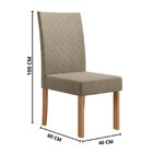 Conjunto Para Sala De Jantar 1 Mesa Redonda Com 4 Cadeiras Me