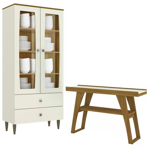 Conjunto Para Sala De Jantar 2 Peças Cj4 Henn