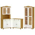 Conjunto Para Sala De Jantar 3 Peças Madeira Maciça Rubi 1 Ca