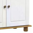 Conjunto Para Sala De Jantar 3 Peças Madeira Maciça Rubi 1 Ca