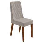 Conjunto Para Sala De Jantar 4 Cadeiras Estofadas Luar Frassi