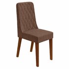 Conjunto Para Sala De Jantar 4 Cadeiras Estofadas Luar Frassi