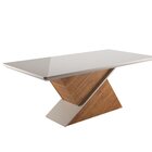 Conjunto Para Sala De Jantar 6 Cadeiras Carvalho Mel / Off Wh