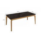 Conjunto Para Sala De Jantar 8 Lugares Madeira Maciça Com Tam