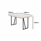 Conjunto Para Sala De Jantar Com 4 Cadeiras Betina Black / Ve