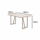 Conjunto Para Sala De Jantar Com 4 Cadeiras Betina Champagne