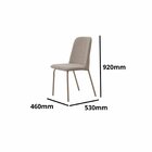 Conjunto Para Sala De Jantar Com 4 Cadeiras Dora Champagne /