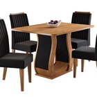 Conjunto Para Sala De Jantar Com 4 Cadeiras Inspirare Yescasa