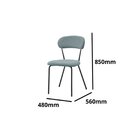 Conjunto Para Sala De Jantar Com 6 Cadeiras Betina Black /ver