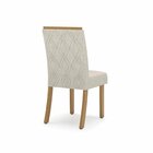 Conjunto Para Sala De Jantar Com 6 Cadeiras Lins Nature/off W