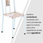 Conjunto Para Sala De Jantar Com 6 Cadeiras Lívia Bege / Bran