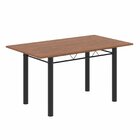 Conjunto Para Sala De Jantar Com 6 Cadeiras Lívia Bege / Preto