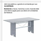 Conjunto Para Sala De Jantar Com 8 Cadeiras Lara Preto / Bran