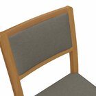 Conjunto Para Sala De Jantar Com Mesa Lia E 4 Cadeiras Chumbo